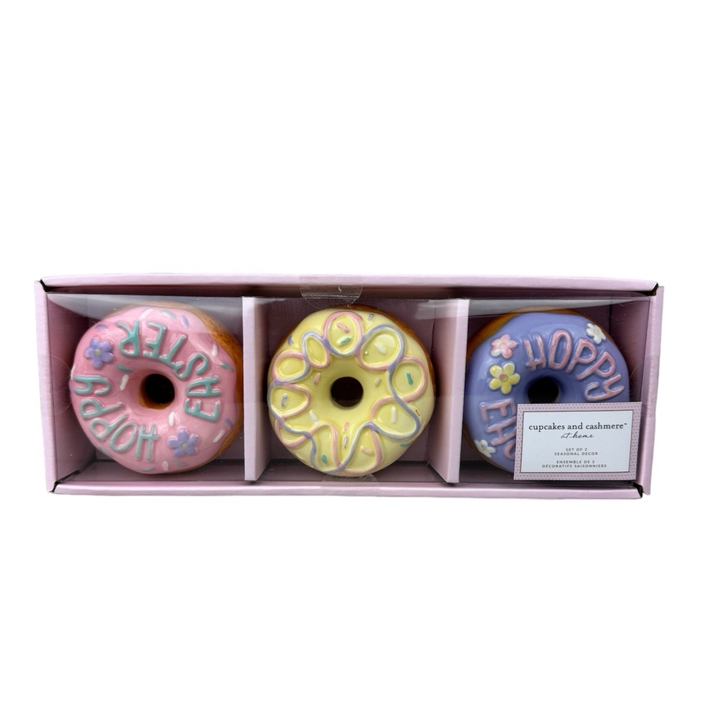 Cupcakes and‎ Cashmere Easter
Decor Donuts Set of 3